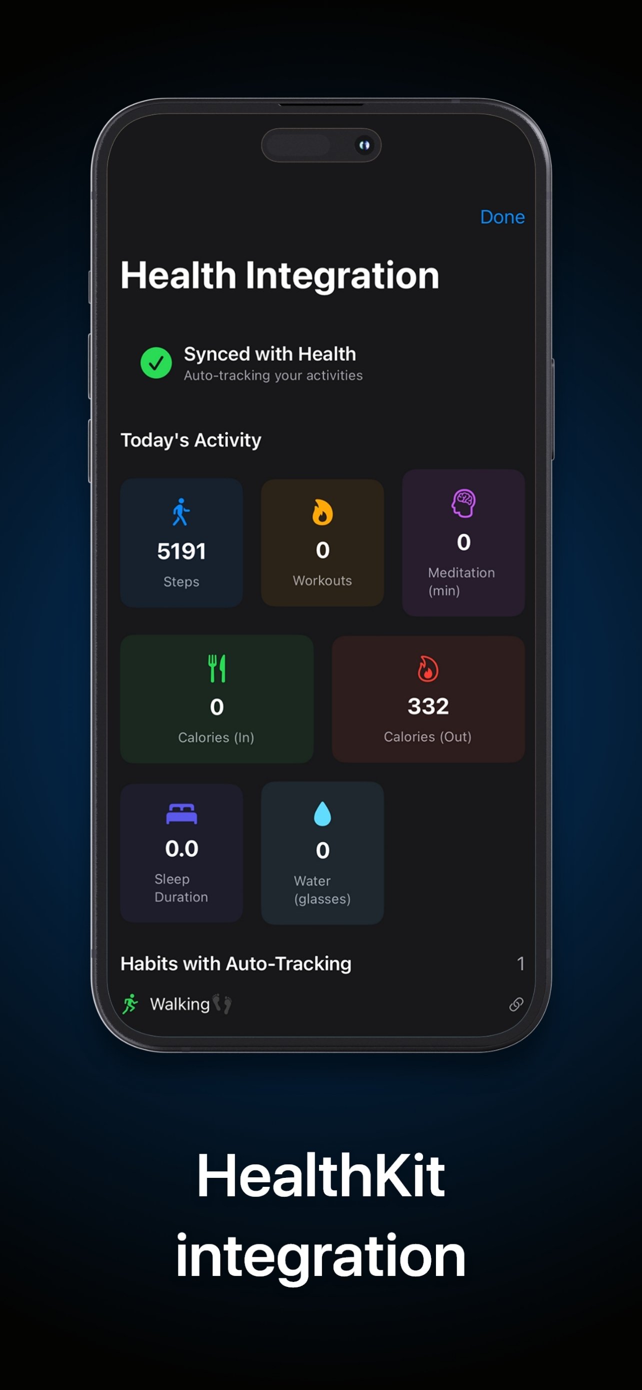 HealthKit Sync